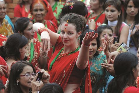 Teej Festival In Nepal On Behance D5f