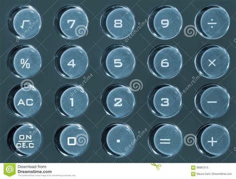 calculator keyboard stock image image  percentage