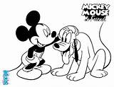 Pluto Mickey Coloring Pages Hellokids Print Color Online Mouse sketch template