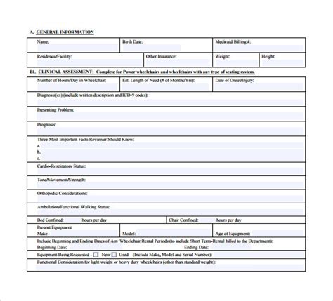 sample letter  medical necessity forms   ms word