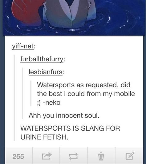 Watersports Posted In The Tumblr Community