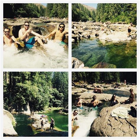 naked falls on the washougal river outdoor project
