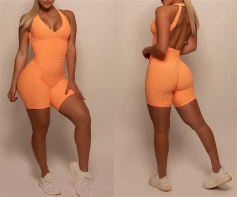 hot new sexy shorts one piece yoga pants fitness jumpsuit sports yoga