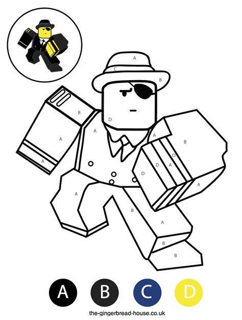 roblox colouring sheets  kids  gingerbread housecouk