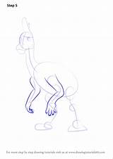 Step Lambeosaurus Larry Dinosaur Train Draw Drawingtutorials101 Drawing Tutorials sketch template
