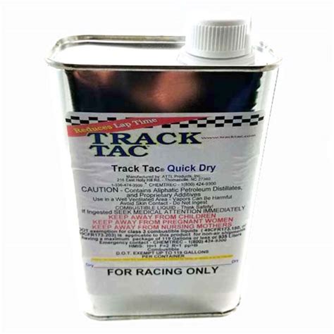 tires prep  accessories track tac prep products track tac quick dry quart