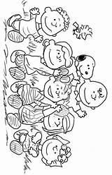 Movie Peanuts Coloring Peanut sketch template