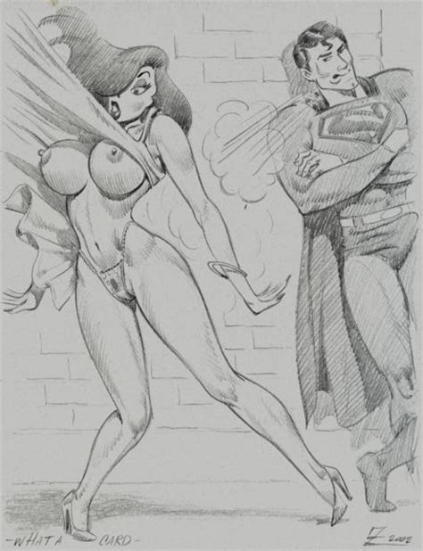 Rule 34 Crossover Dc Female Human Jessica Rabbit Male Superman Who