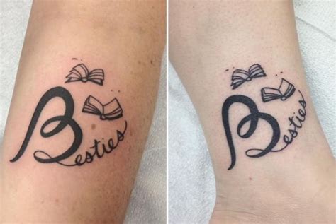 Bestie Matching Unique Best Friend Tattoos