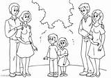Eltern Colorear Padres Para Dibujo Parents Con Pareja Ouders Coloriage Kleurplaat Malvorlage Met Coloring Avec Nieuwe Med Bilde Foreldre Nueva sketch template