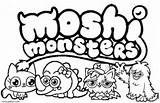Coloring Moshi Monsters Pages Monster Printable Kids Game Gila Cool2bkids Print Preschoolers Getcolorings Getdrawings Craft Colorings sketch template