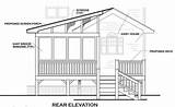 Screened Addition Roof Porches Makinglemonadeblog Elevation Decking sketch template