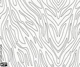 Simile Zebra Skin sketch template