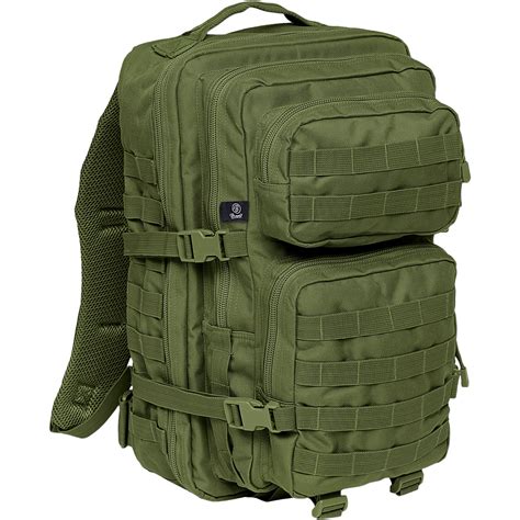 brandit  cooper rucksack large military assault backpack army molle pack olive ebay
