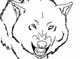 Wolf Outline Drawing Snarling Face Blank Simple Render Realistic Drawings Head Easy Clipart Coloring Cliparts Pages Color Library Clipartbest Deviantart sketch template