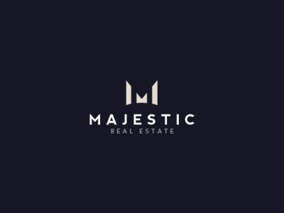 majestic logo design brand identity design logo