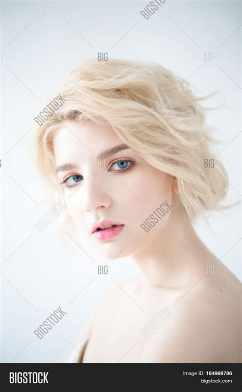 woman white hair image and photo free trial bigstock