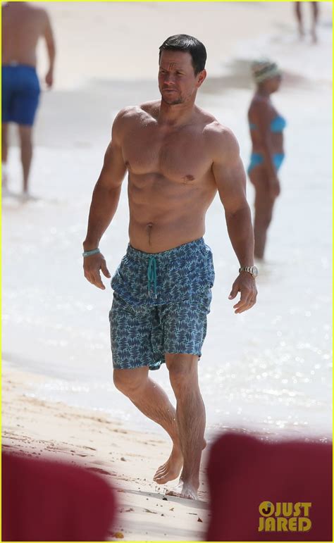 mark wahlberg joins wife rhea durham for another beach day