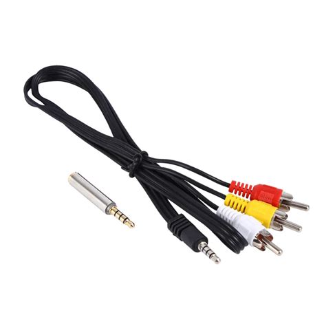 mm audio video av cable av cable  raspberry pi  model  av video wire connector av cable