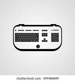 keyboard sign icon solid stock vector royalty   shutterstock