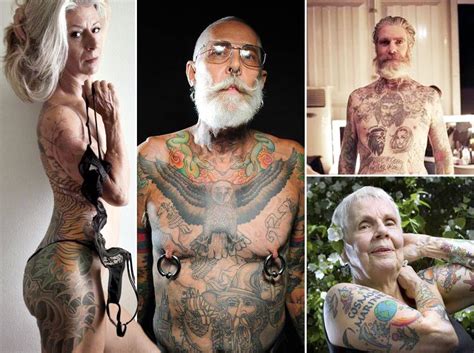 these bad ass seniors prove that tattoos can look good when you get older metro news
