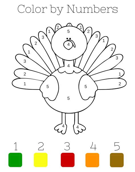 printable thanksgiving activities  preschool