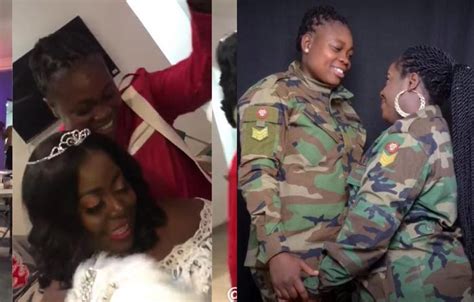 military lesbian couple who got married in ghana allegedly detained and
