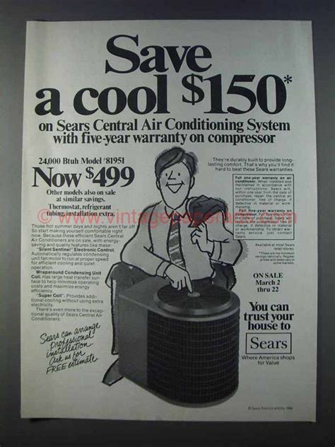sears central air conditioning model  ad dn