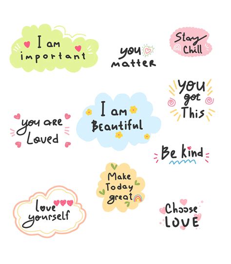 kind   positive phrase set  positive thinking quotes