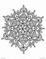 Coloring Mandala Pages Mandalas Color Printable Adults Kids Floral Indian Symmetrical Center Learn sketch template