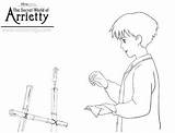 Sho Arrietty Xcolorings sketch template