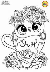 Cuties Bojanke Owl Eulen Vorlage Bonton раскраски Malen Bontontv Mandalas Slatkice Mandala Schöne Embroidery Puppy Sencillos sketch template