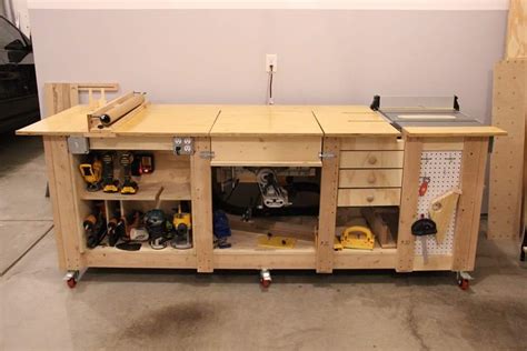 ana white ultimate work bench diy projects