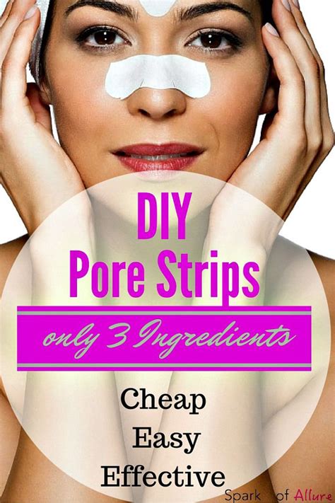 3 Ingredient Diy Pore Strips ⋆ Spark Of Allure Diy Pore Strips Pore