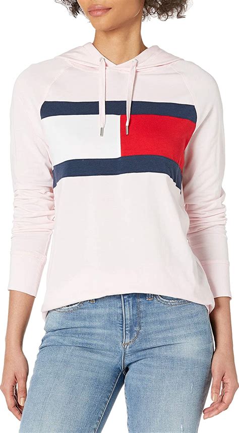 Tommy Hilfiger Women S Premium Performance Hooded Long Sleeve Tee At