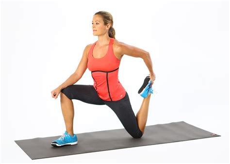 pain relief stretch  hip flexors popsugar fitness