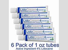 Lido Cream 4 Topical Anesthetic Cream Lidocaine 4%, 13