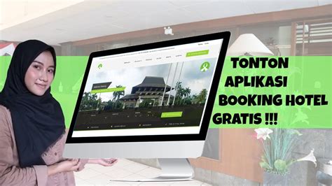 lihat aplikasi booking hotel gratis youtube