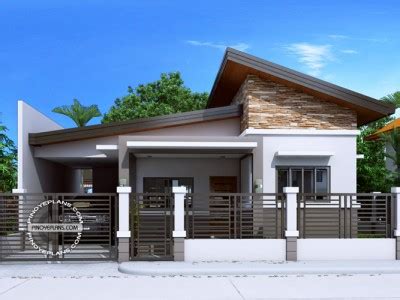 modern bungalow house designs  floor plans  philippines house poster