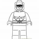 Lego Coloring Cyclops Man Iron Pages Coloringpages101 sketch template