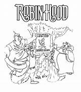Wanted Coloring Robin Hood Pages Getcolorings sketch template