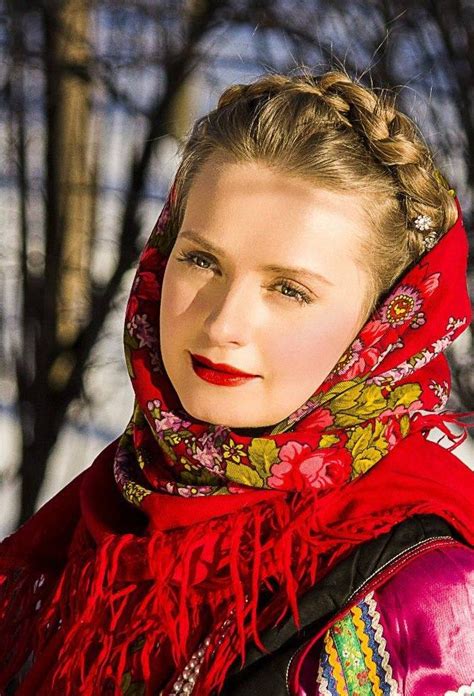 beautiful girl in russian pavlovsky posad shawl tichels snoods hats and other headcovers