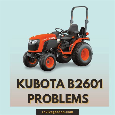 kubota  problems troubleshooting tips