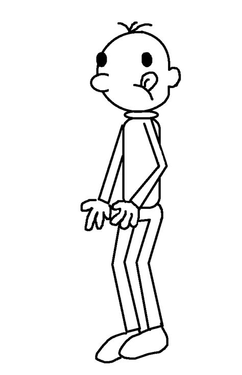 wimpy kid coloring page  printable coloring pages
