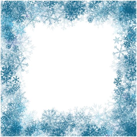 printable snowflake border customize  print