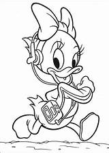 Coloring Listening Music Walking Pages Webby Printable Ducktales Categories Supercoloring sketch template