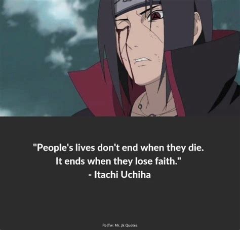 itachi uchiha quotes  naruto shippuden