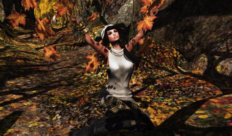 Autumn Leaves Sins Of Vanity Fashion In Second Life