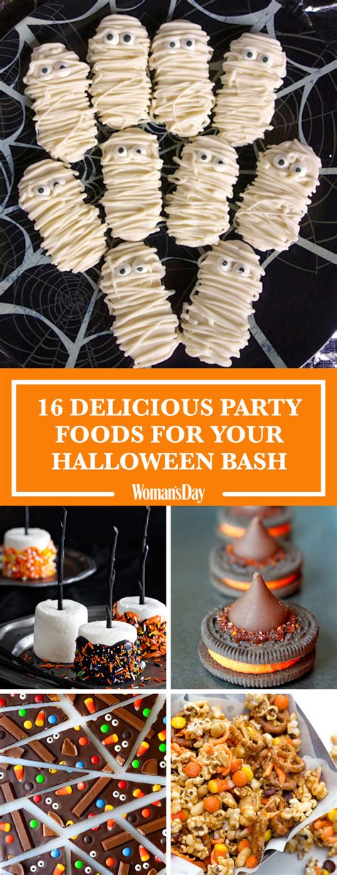 22 Easy Halloween Party Food Ideas Cute Recipes For