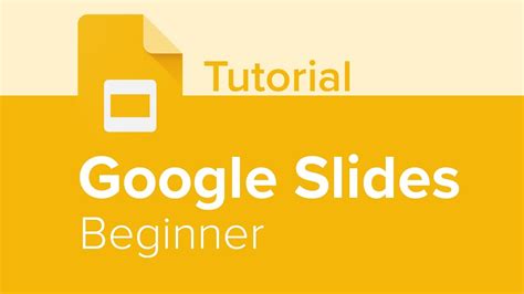 google  beginner tutorial